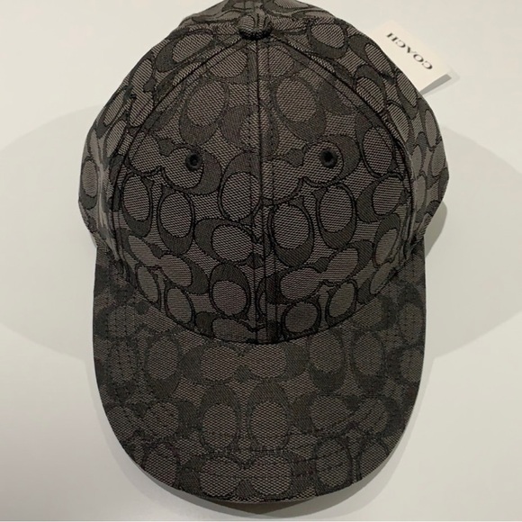 🌸NEW COACH 💯 authentic SIGNATURE Men’s Baseball Cap 🧢 With Tags. - Picture 4 of 13